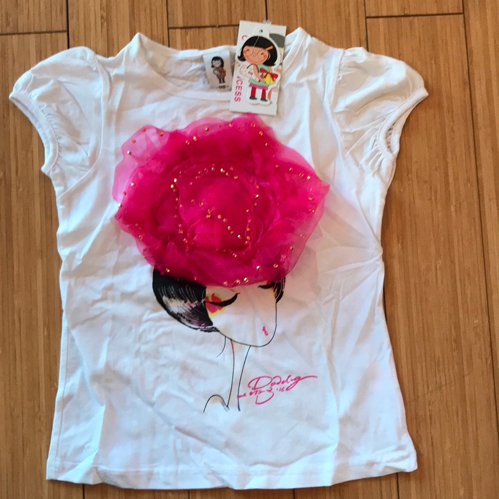 ‘Fancy Lady’ toddler girls tee-shirt